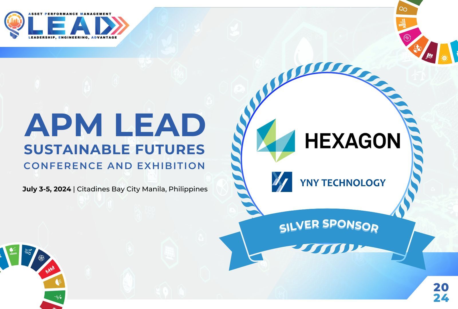 YNY Technology Join APM LEAD Conference & Exhibition 2024 as Silver Sponsor with Hexagon